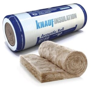 100mm Knauf Acoustic Insulation Roll - Glass Mineral Wool 12.36m2