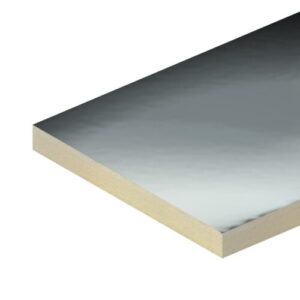 100mm Ecotherm Eco-Fix PIR Insulation Board 2400mm x 1200mm (8′ x 4′) Pack of 3 (8.64m2)