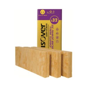 100mm Isover CWS 32 Cavity Wall Slab 3.28m2 Pack