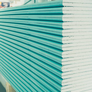 12.5mm Gypfor Moisture Resistant Plasterboard Tapered Edge 2700mm x 1200mm (9' x 4')