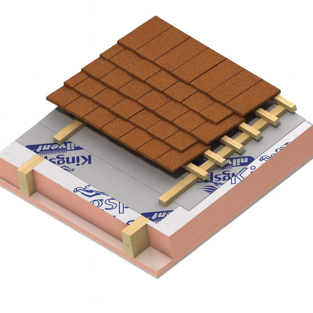 60mm Kingspan Kooltherm K107 Pitched Roof Board 2400mm x 1200mm Pack of 5 (14.40m2)