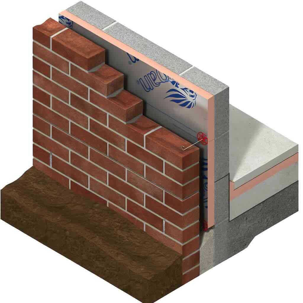 75mm Kingspan Kooltherm K108 Cavity Board Insulation 1200mm x 450mm Pack of 6 (3.24m2)