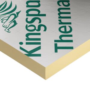 100mm Kingspan Therma TP10 / TF70 / TW55 PIR Insulation Board 2400mm x 1200mm (8ā² x 4ā²) Pack of 3 (8.64m2)