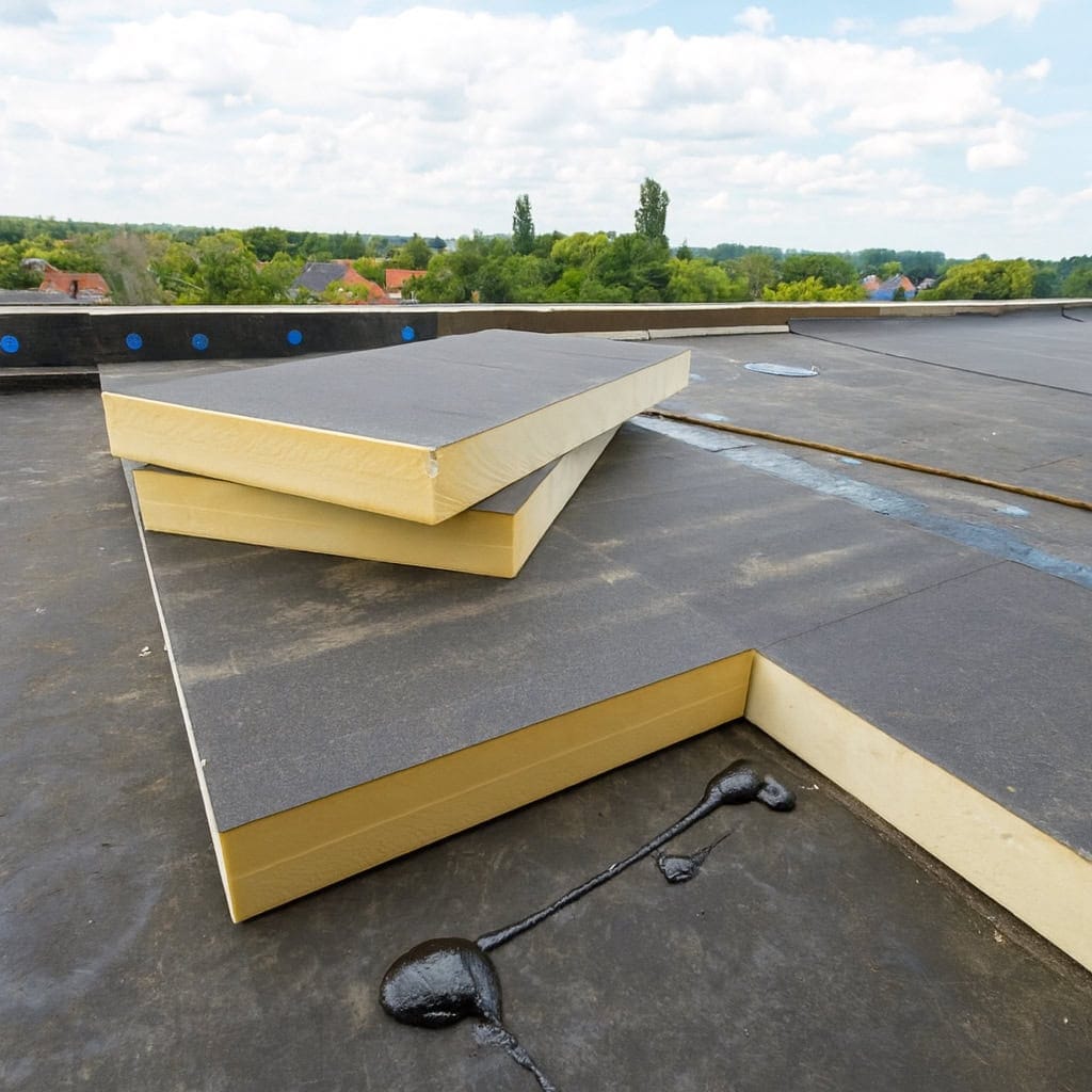 130mm Recticel Powerdeck U Flat Roof Insulation Board 1200mm x 600mm Pack of 4 (2.88m2)
