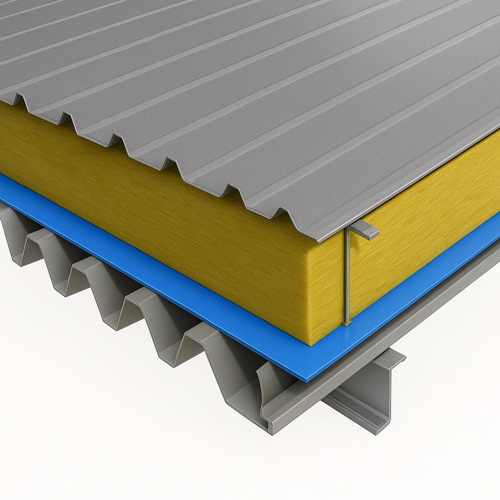 90mm Superglass Cladding Mat 40 Thermal & Acoustic Roll 12.78m2