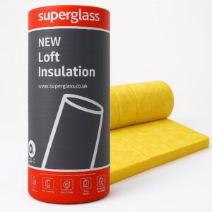 200mm Superglass 44 Multi Loft Roll Insulation 5.63m2 Roll