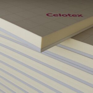 25mm Celotex PIR Insulated Plasterboard 1200mm x 2400mm + 12.5mm P/B 2.88m2