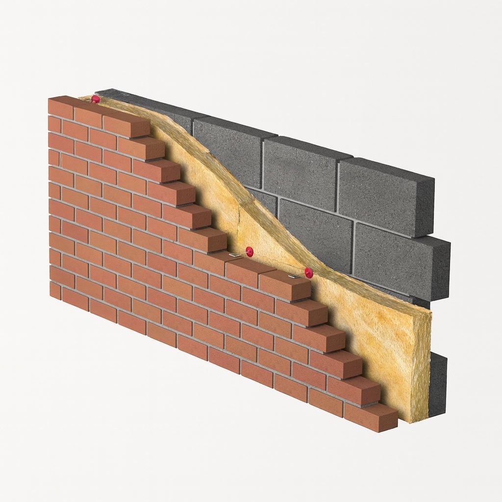125mm Isover CWS 36 Cavity Wall Slab 4.37m2 Pack